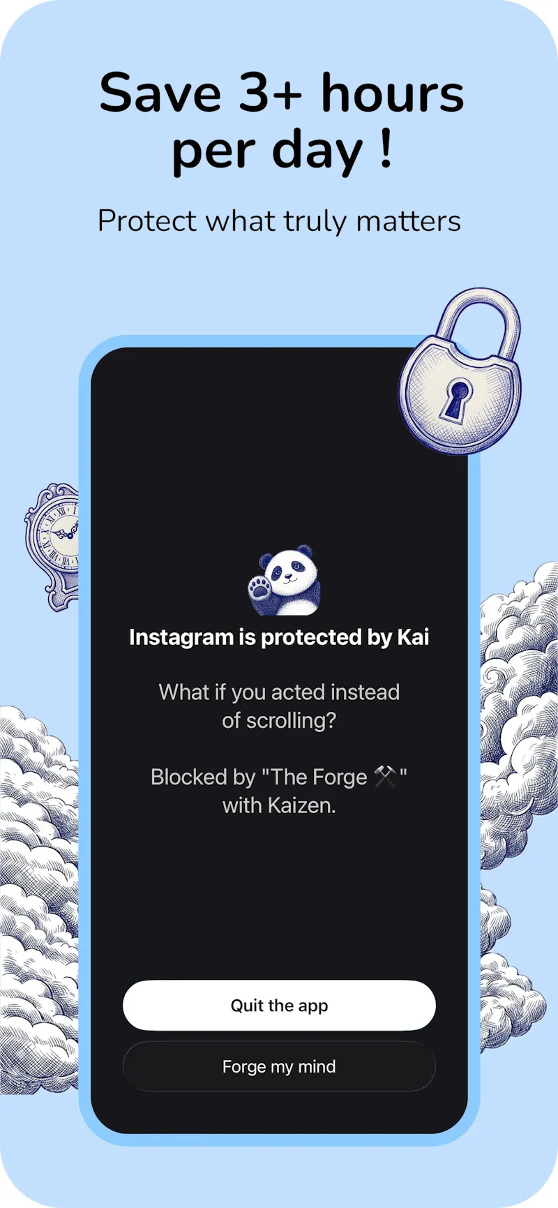 Kaizen: Screen Time & Detox iOS App screenshot 2