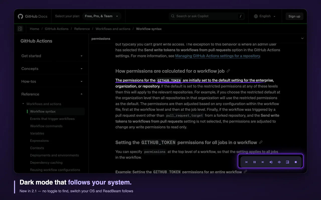 ReadBeam gallery image
