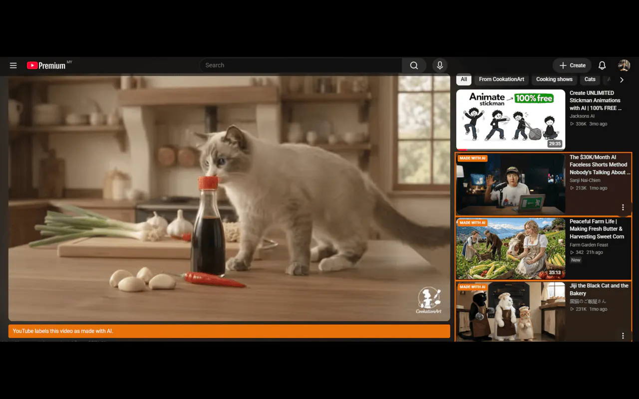 YouTube AI Flagger gallery image