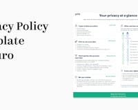 Privacy Policy Template by Juro image