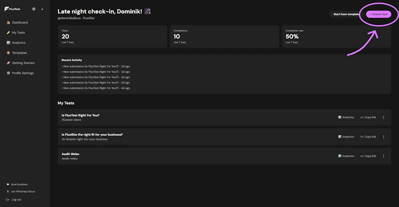 FluoTest screenshot 4