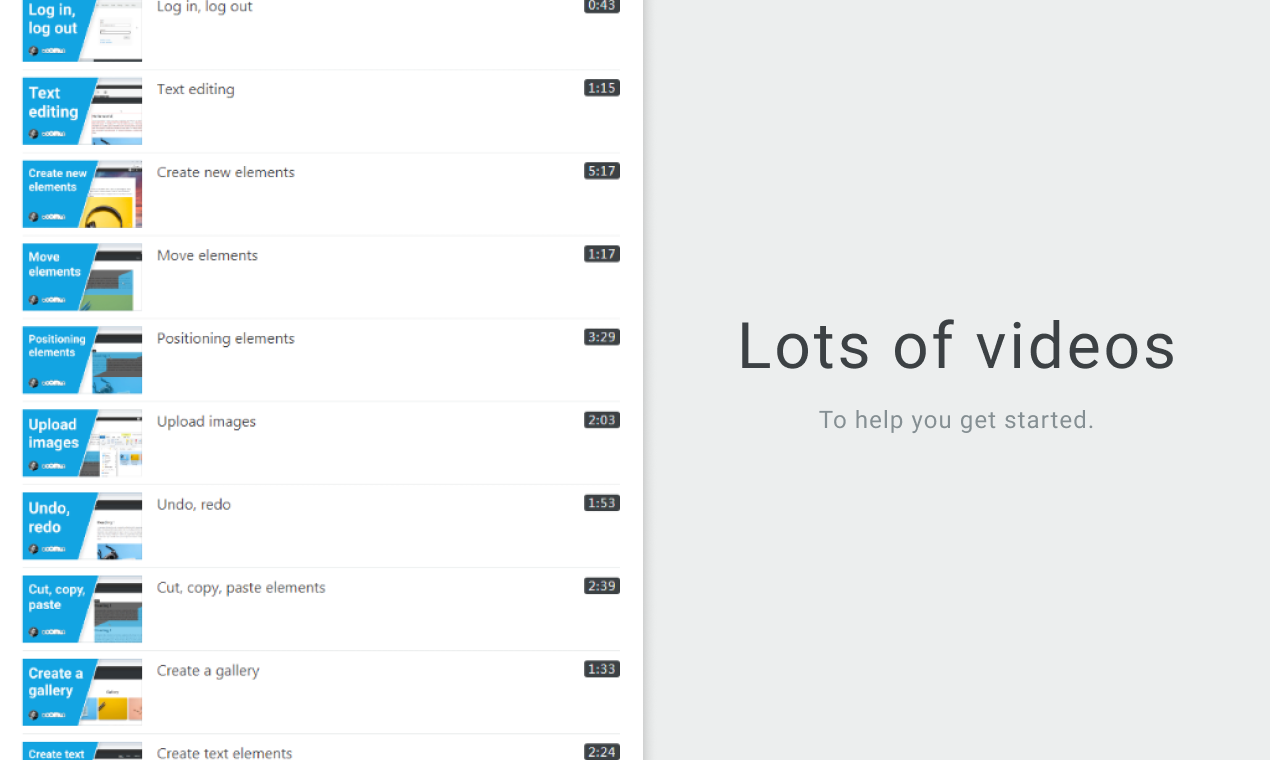 Boomla Website Builder gallery image