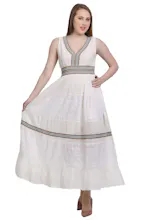96013 NATURAL DYE BEACH DRESS gallery image