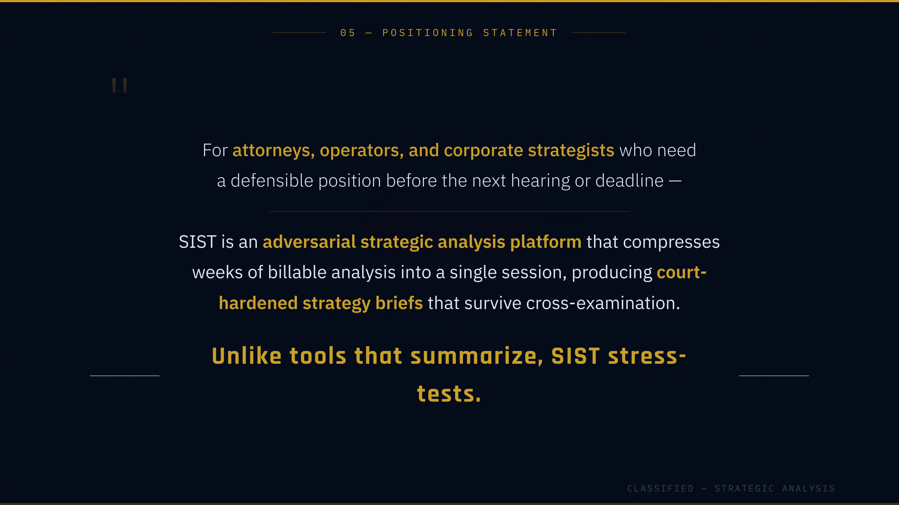 System Intelligence & Strategic Tactics gallery image