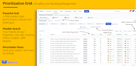 Backlog prioritization for jira (pro) gallery image