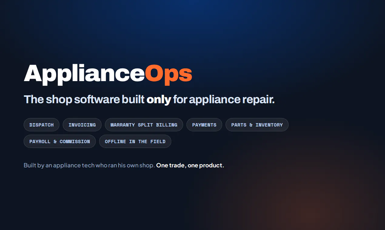 ApplianceOps gallery image