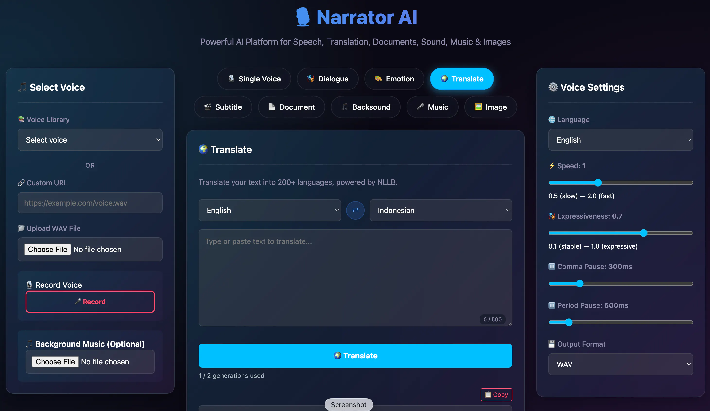 Narator AI gallery image