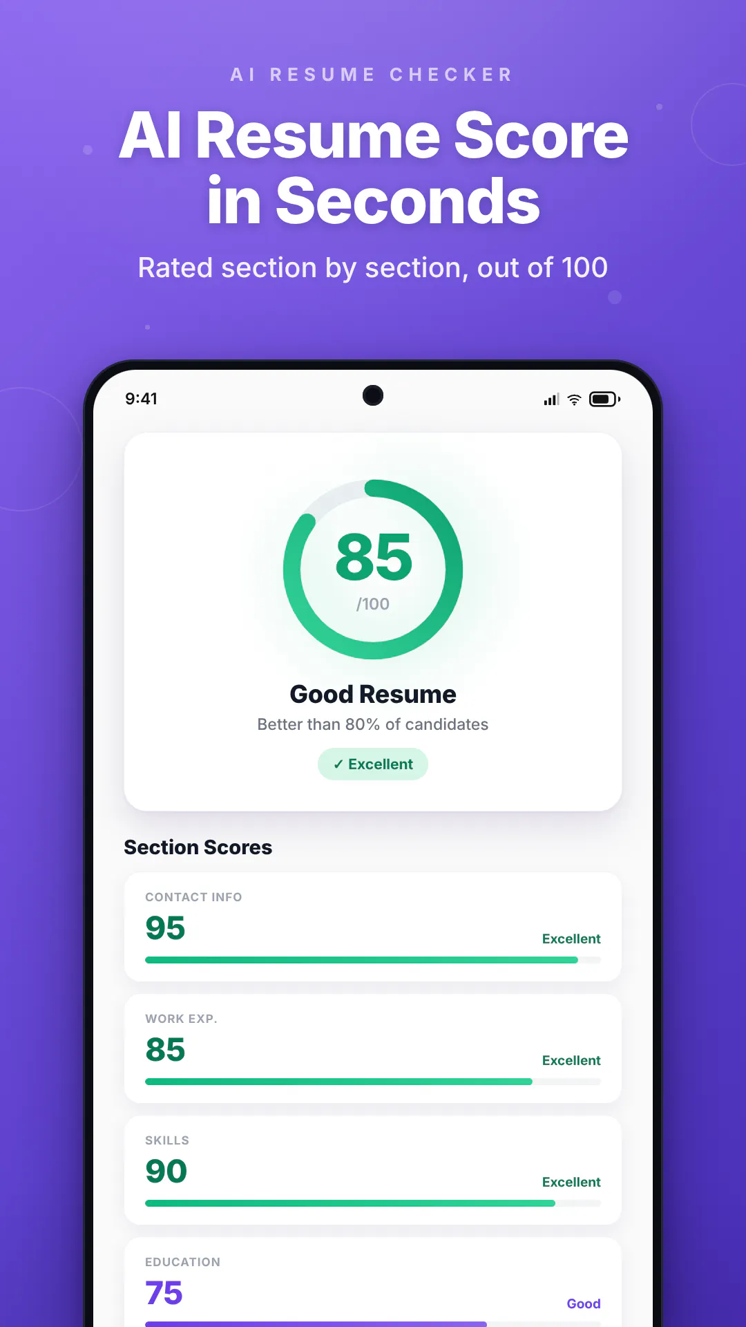 AI Resume Checker: Beat ATS gallery image