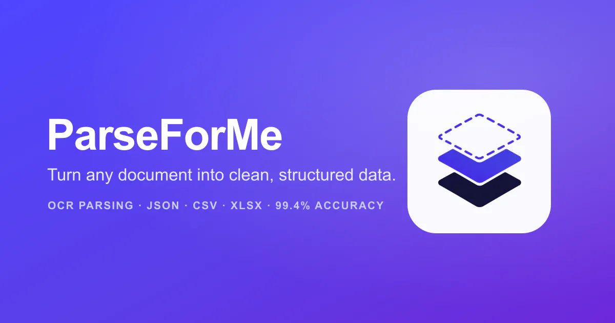ParseForMe screenshot