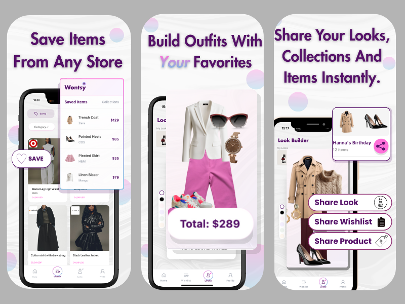 Wontsy | Wishlist Shopping App & Web gallery image