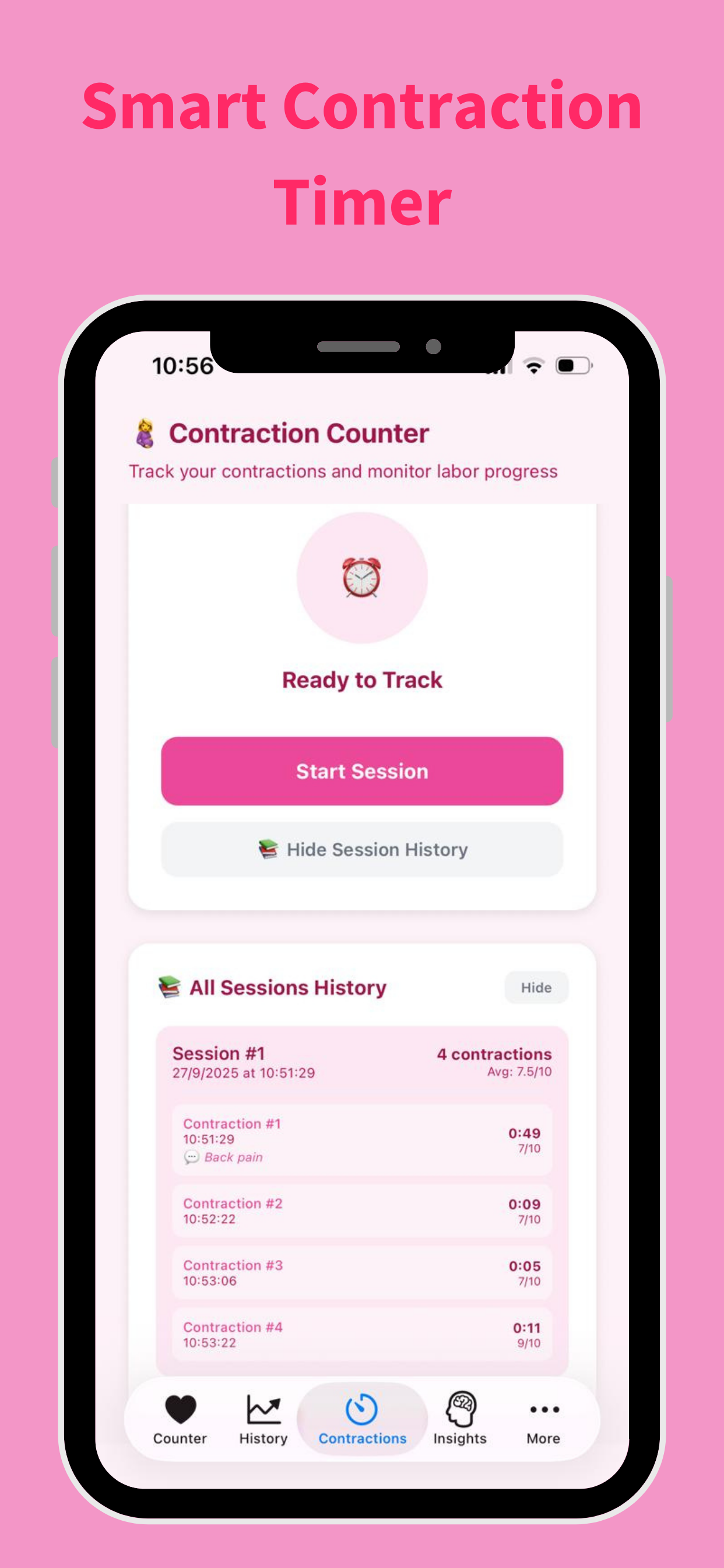 Baby Kick Counter: Tracker Log gallery image
