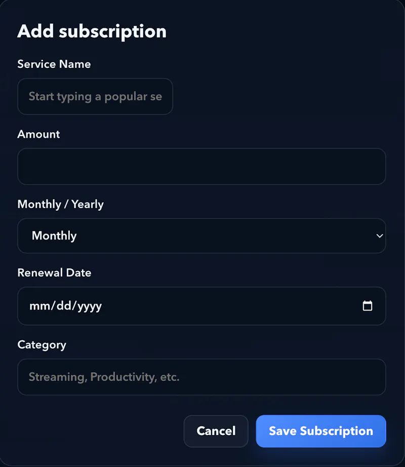 SubTracker Pro screenshot 3