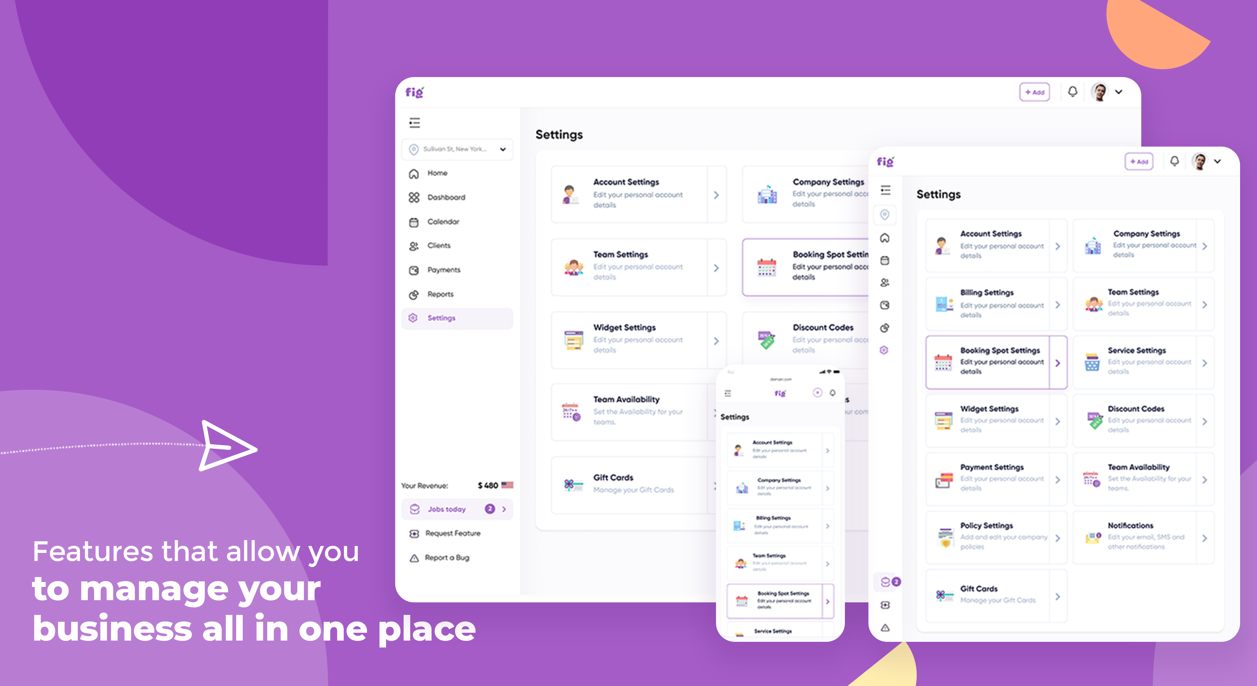 Fig Booking Software gallery image