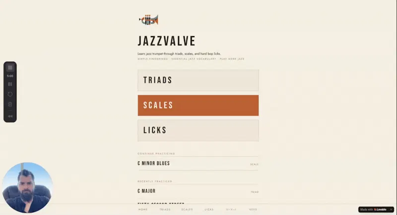 JazzValve  screenshot 1 (video preview)