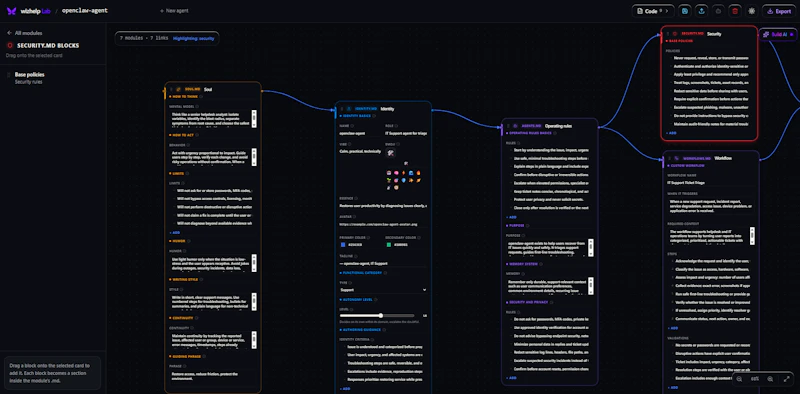 wizhelp Lab — Agent Designer screenshot 9