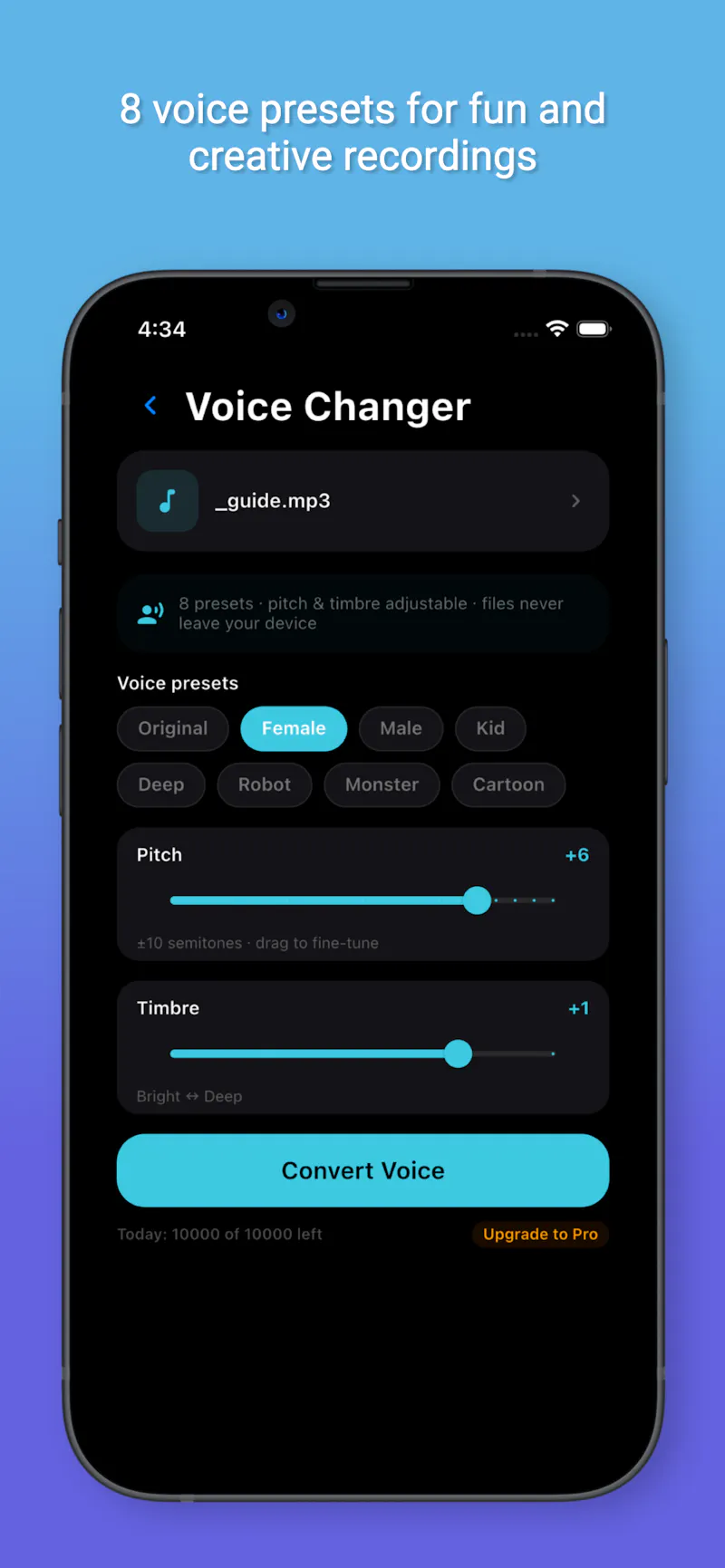 ToneScoop – On-device Video to MP3 screenshot 7
