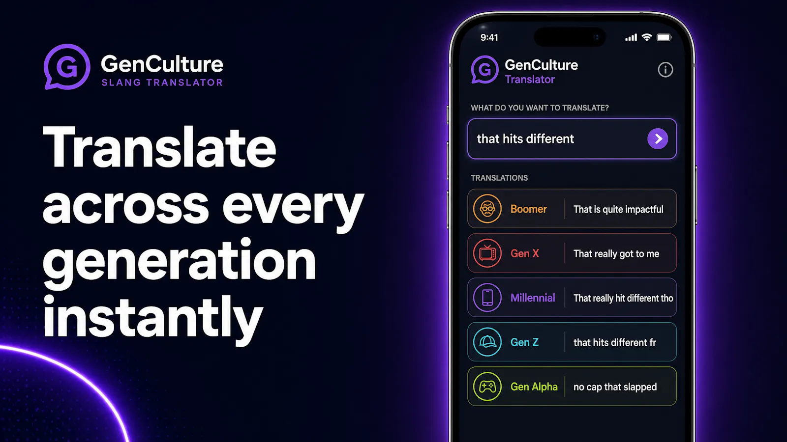 GenCulture: Slang Translator screenshot 5