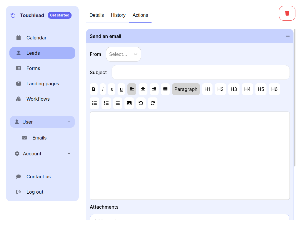 Touchlead gallery image