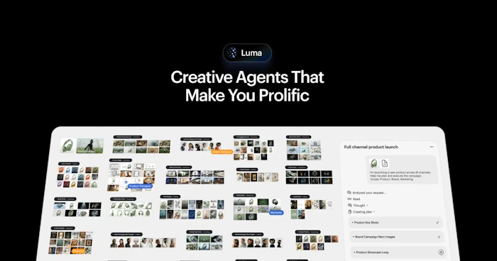 Luma Agents产品图