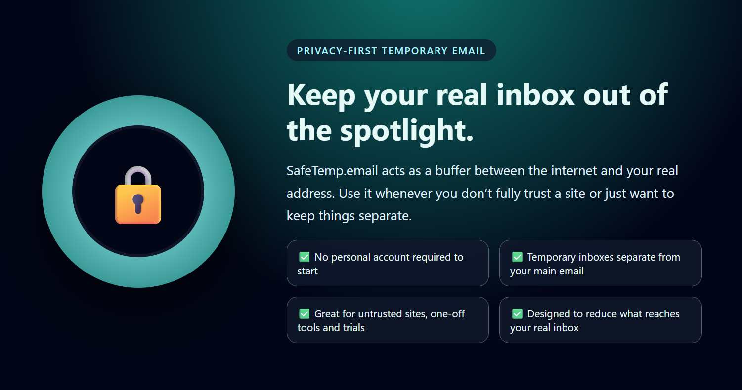 SafeTemp.email gallery image