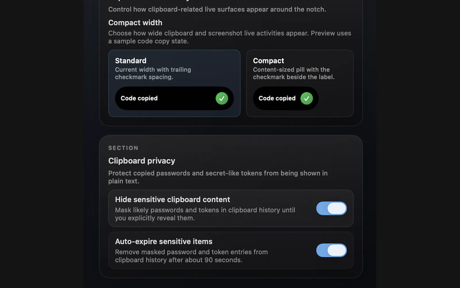 Aurora Notch screenshot 7