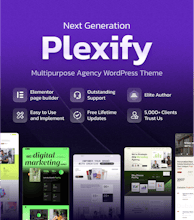 Plexify Multipurpose Agency WordPress gallery image