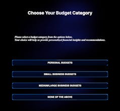 Budgets Planner gallery image