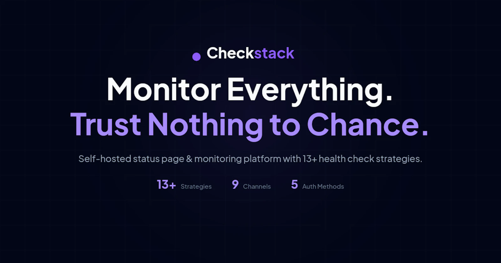 Checkstack screenshot 1