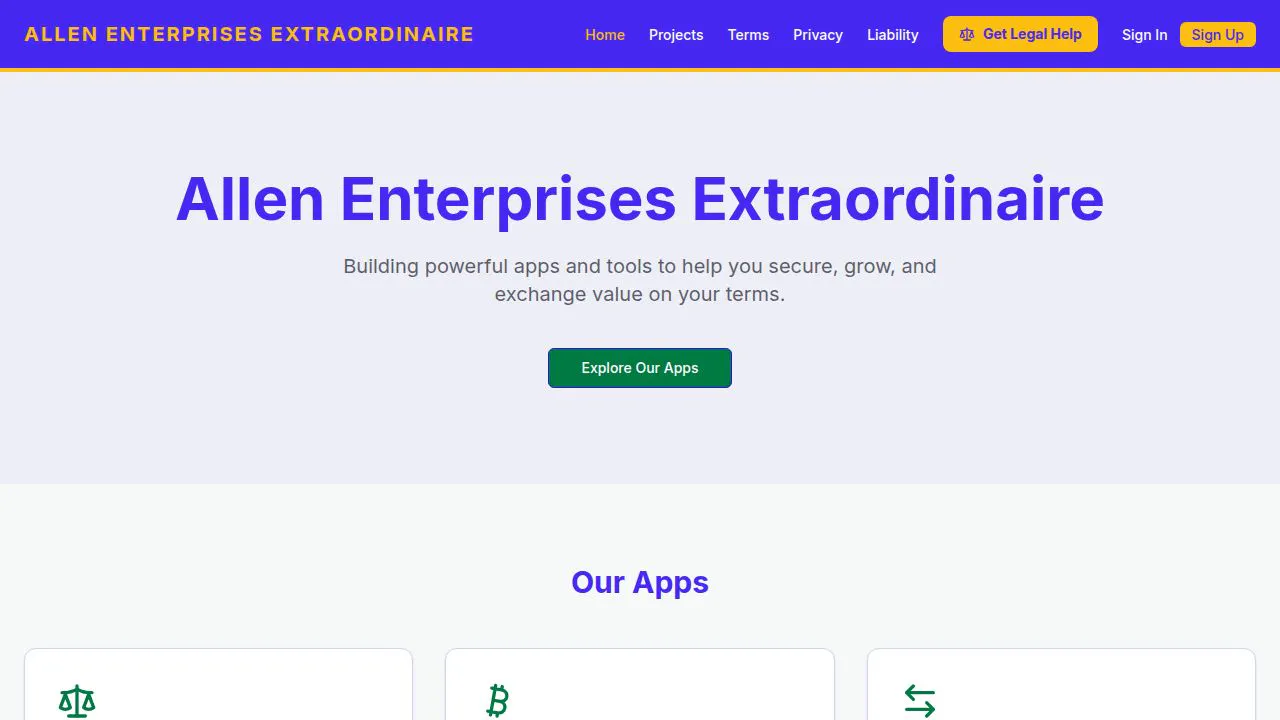 Allen Enterprises Extraordinaire gallery image