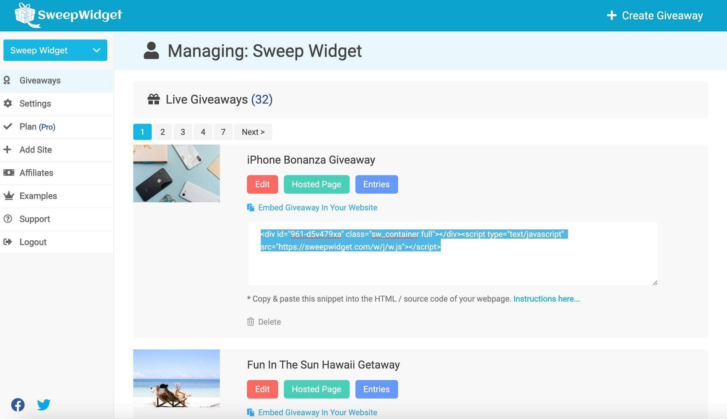 SweepWidget gallery image