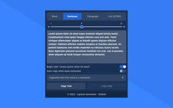 Lipsum Generator gallery image