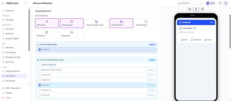 WhiteStart screenshot 9