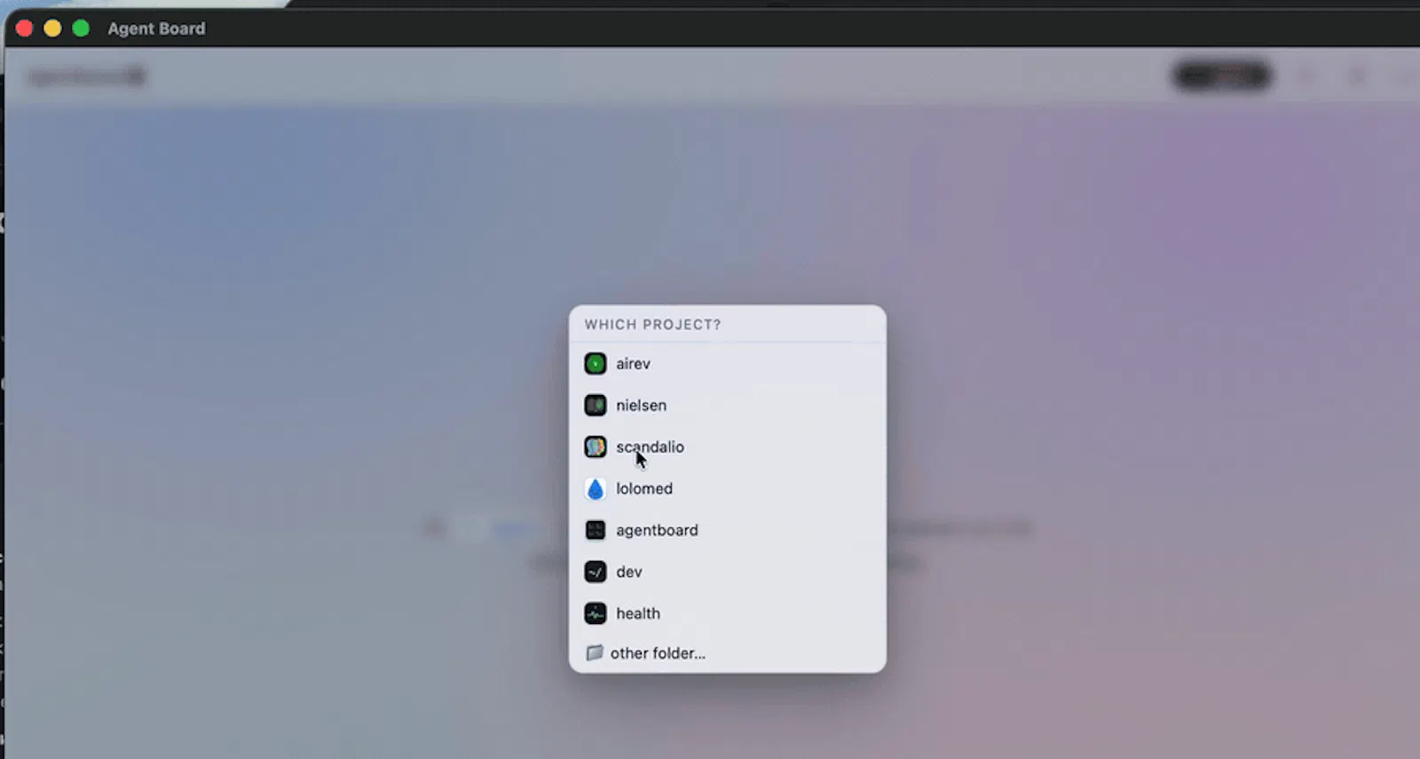 AgentBoard screenshot 4