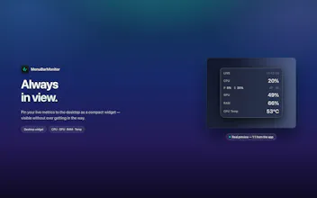 MenuBarMonitor gallery image