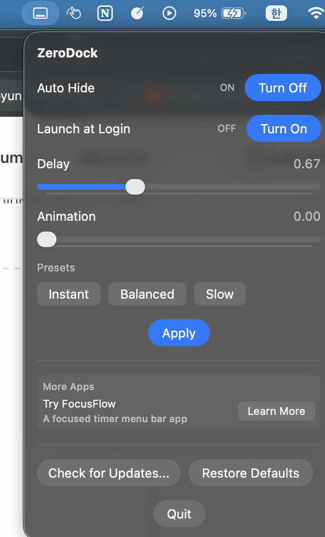 ZeroDock - Screenshot 2 showing product features and functionality