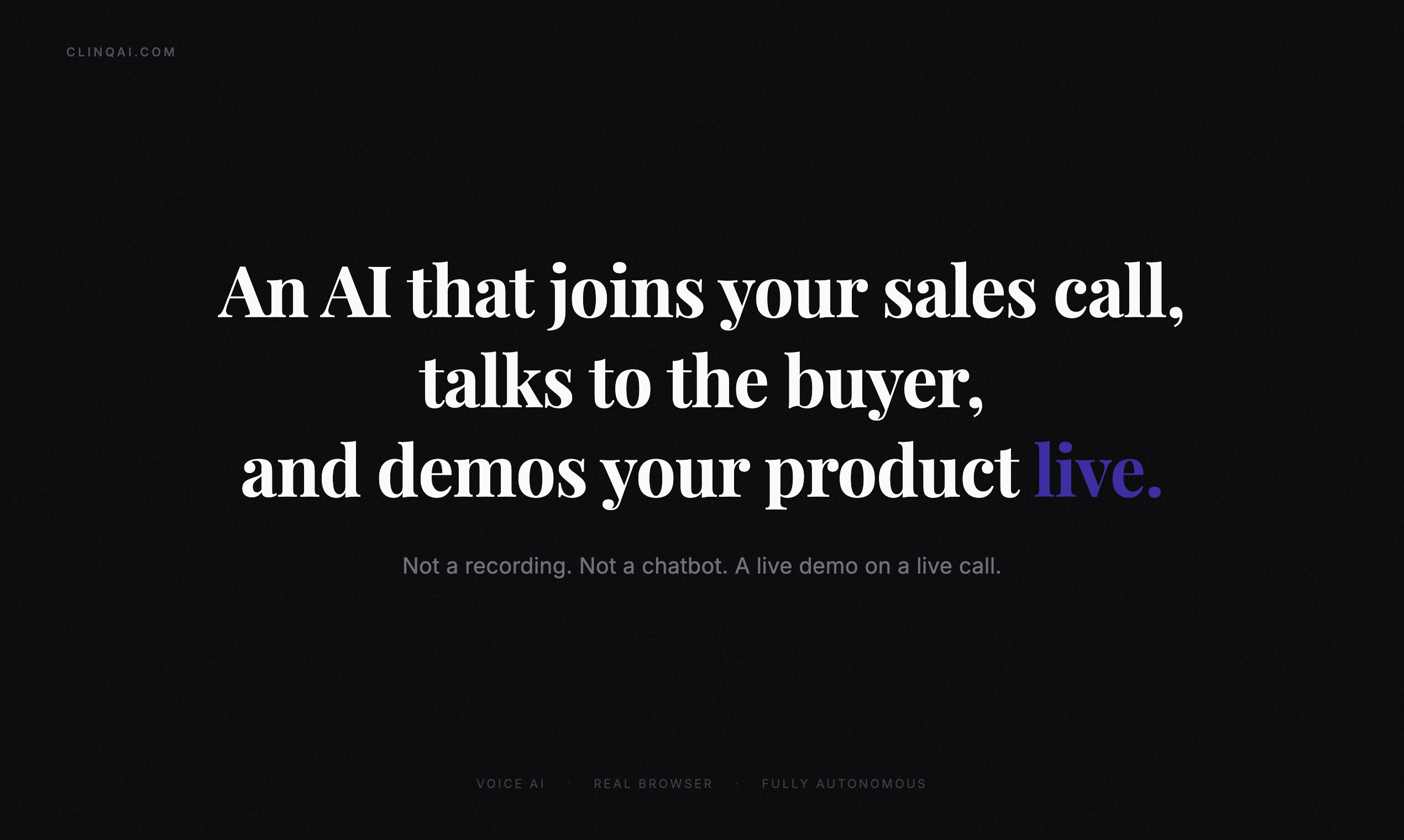 Clinq - Screenshot 5 showing product features and functionality