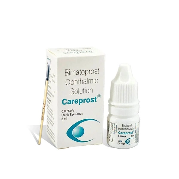 Careprost 3 มล.(ด้วยแปรง) - แปลงขนตาของคุณด้วยยาหยอดตา media 1