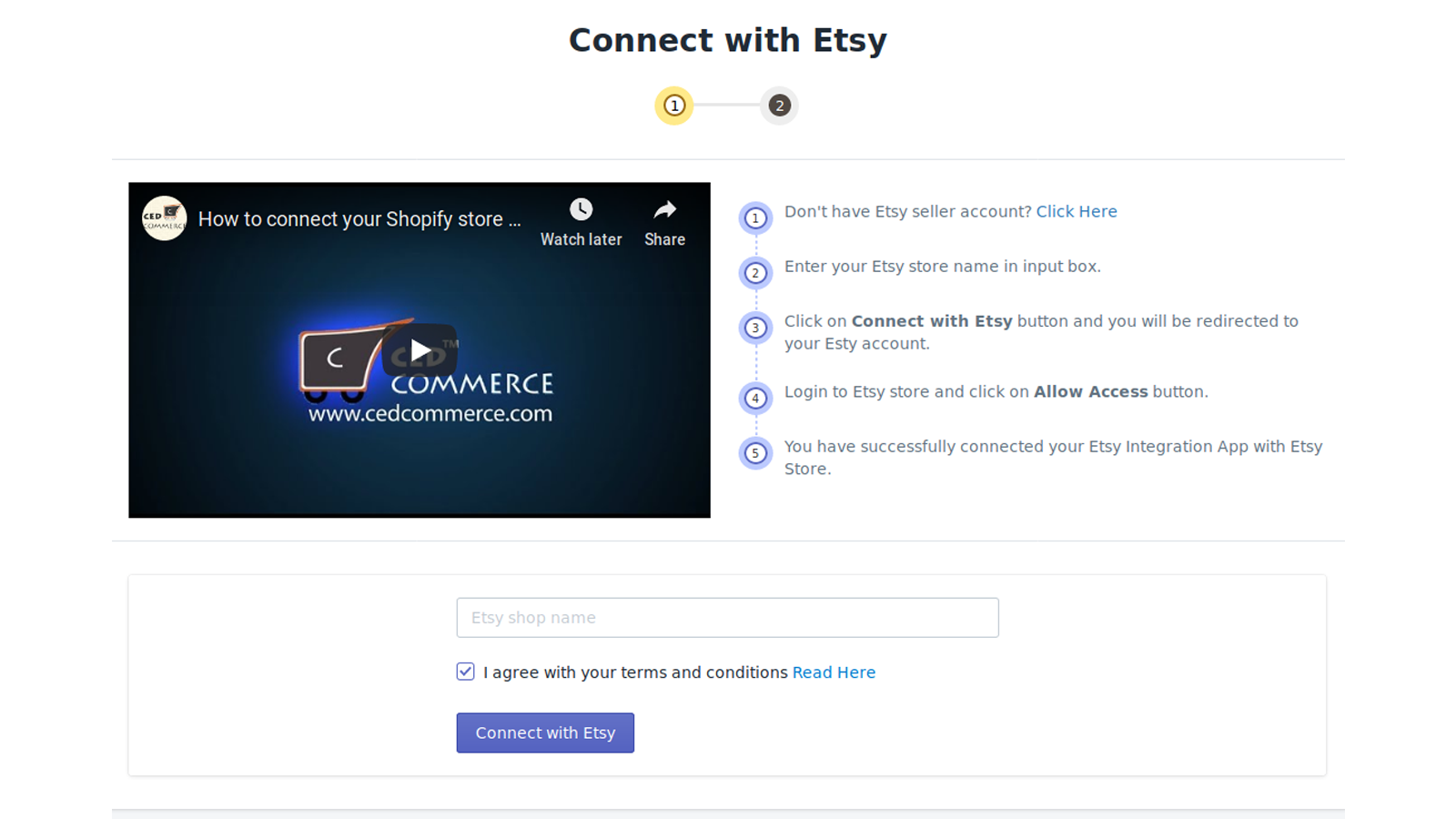 Etsy Marketplace Integration gallery image