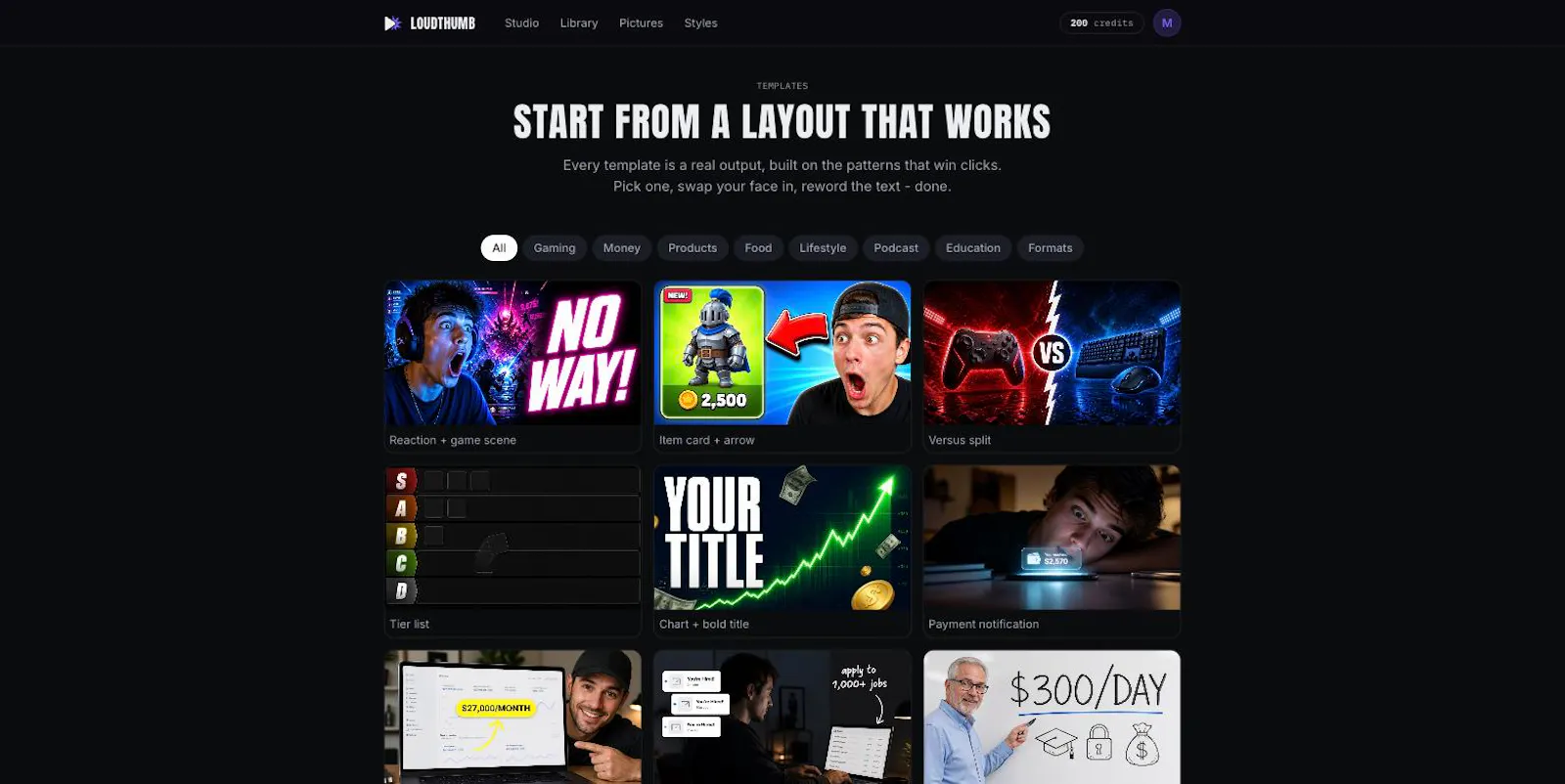 Loudthumb screenshot 2