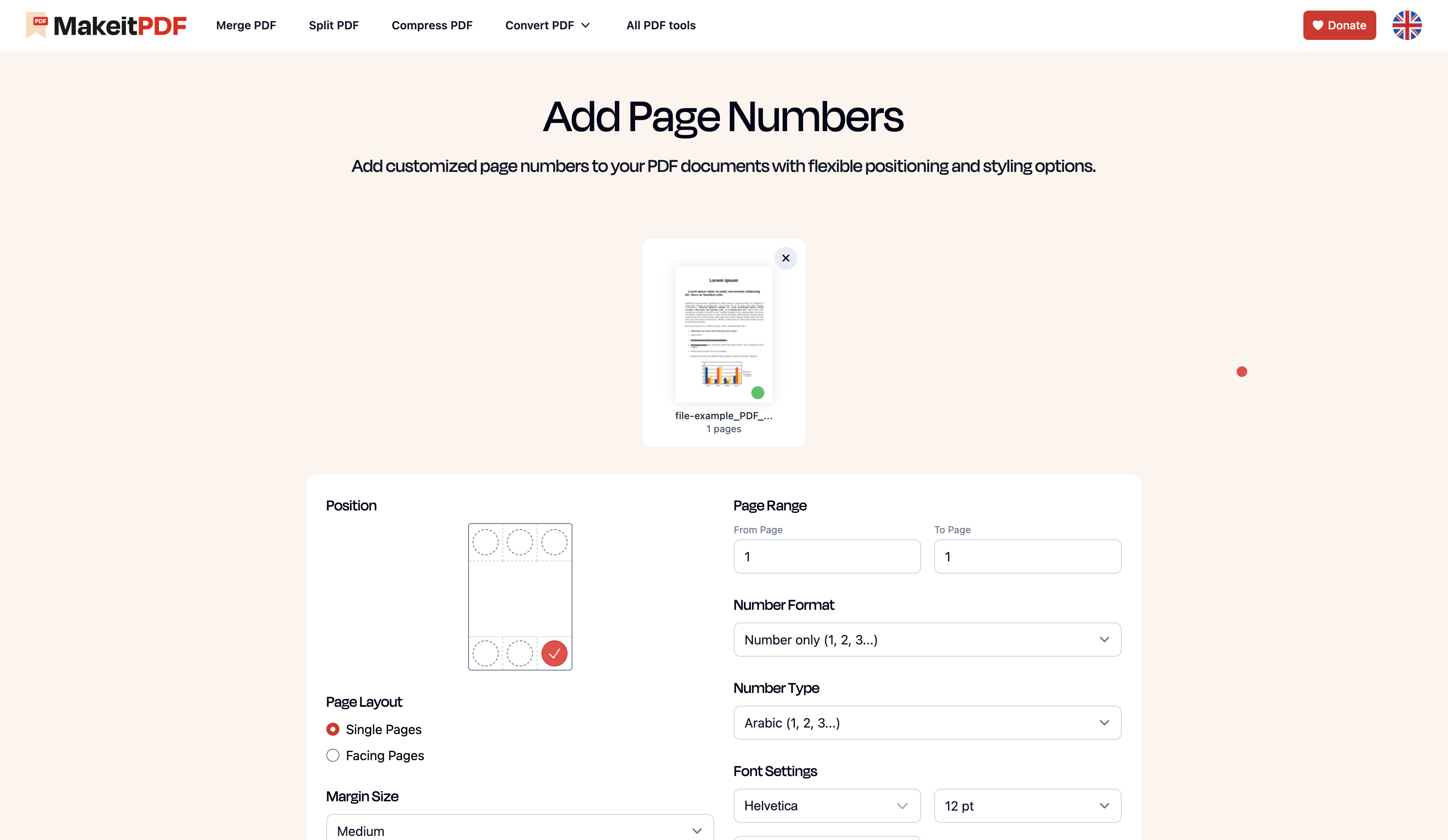 MakeitPDF - Screenshot 4 showing product features and functionality