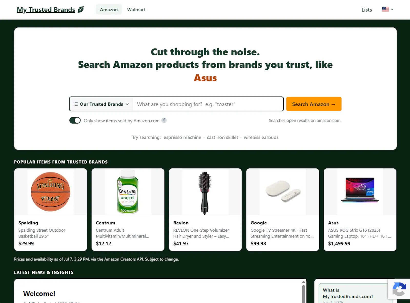 MyTrustedBrands.com screenshot 3