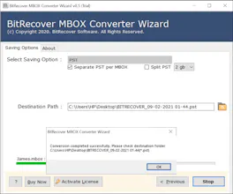 BitRecover MBOX to PST Converter gallery image