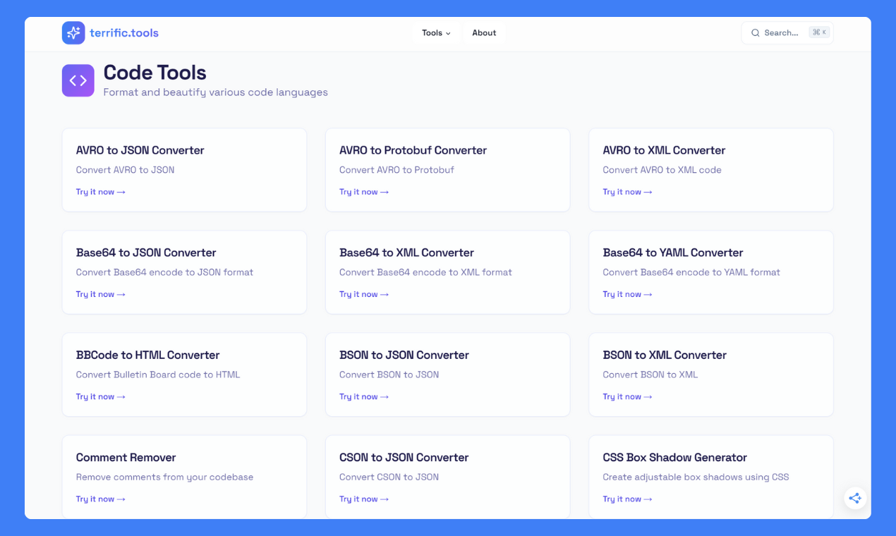 terrific.tools media 3