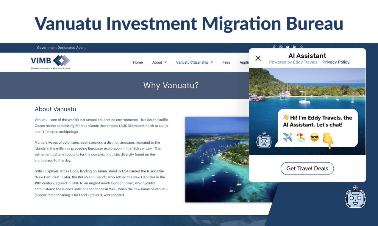 Eddy Travels AI Assistant gallery image