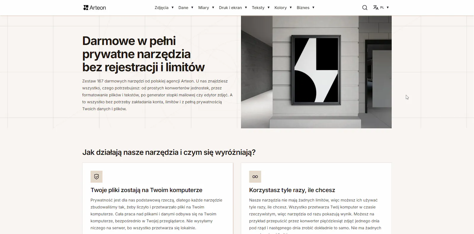 Arteon Tools (Polish Edition) screenshot 1