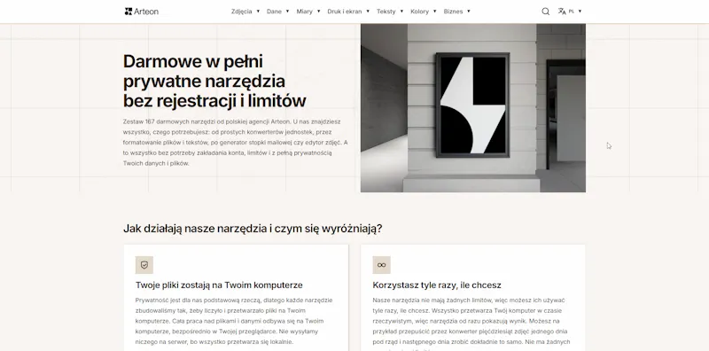 Arteon Tools (Polish Edition) screenshot 1