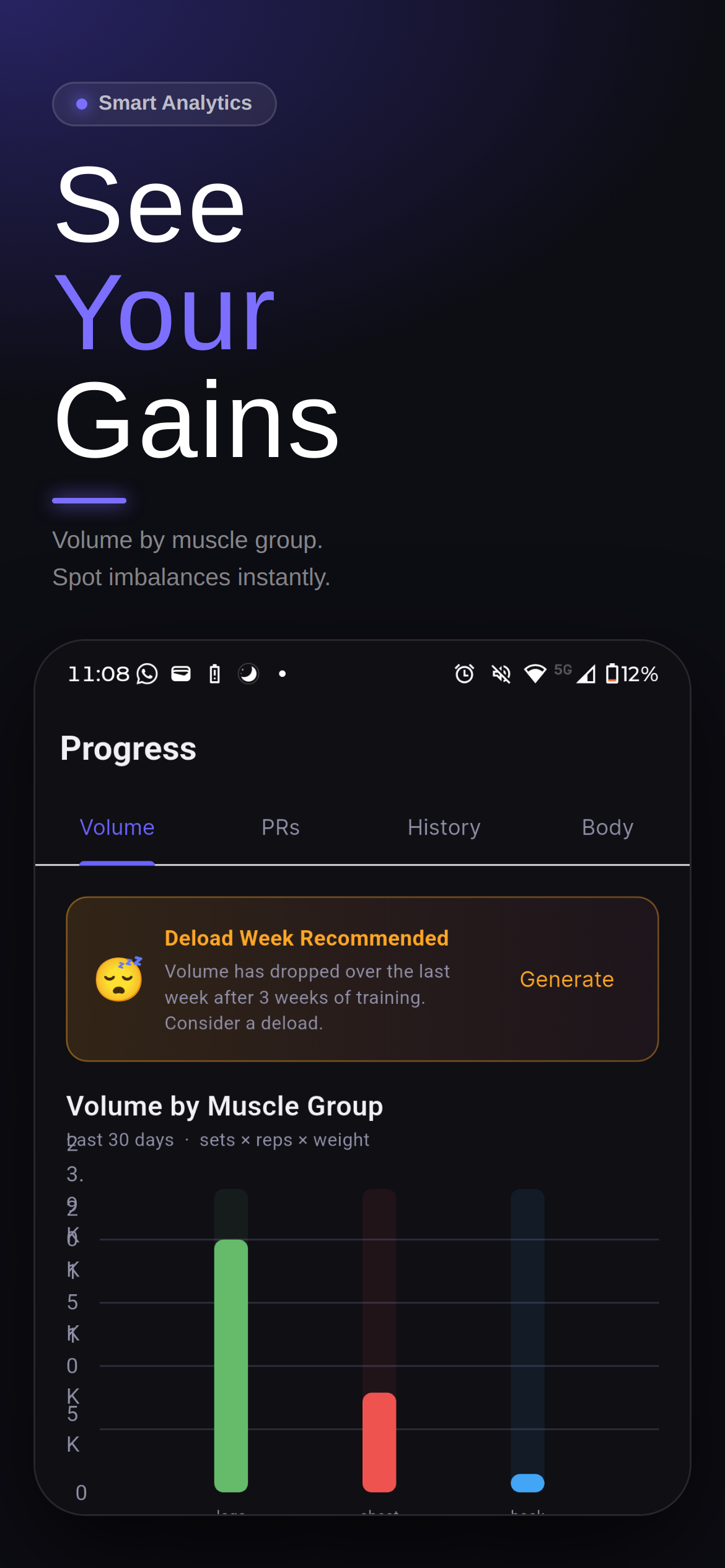 GainLog: Gym Progress Tracker gallery image