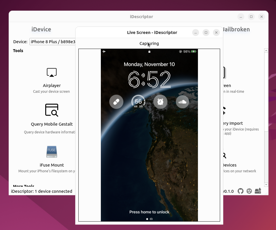 iDescriptor gallery image