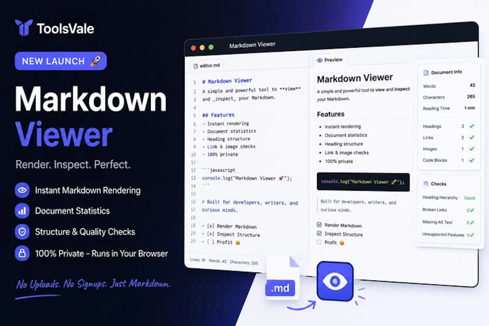 Markdown Viewer screenshot 3