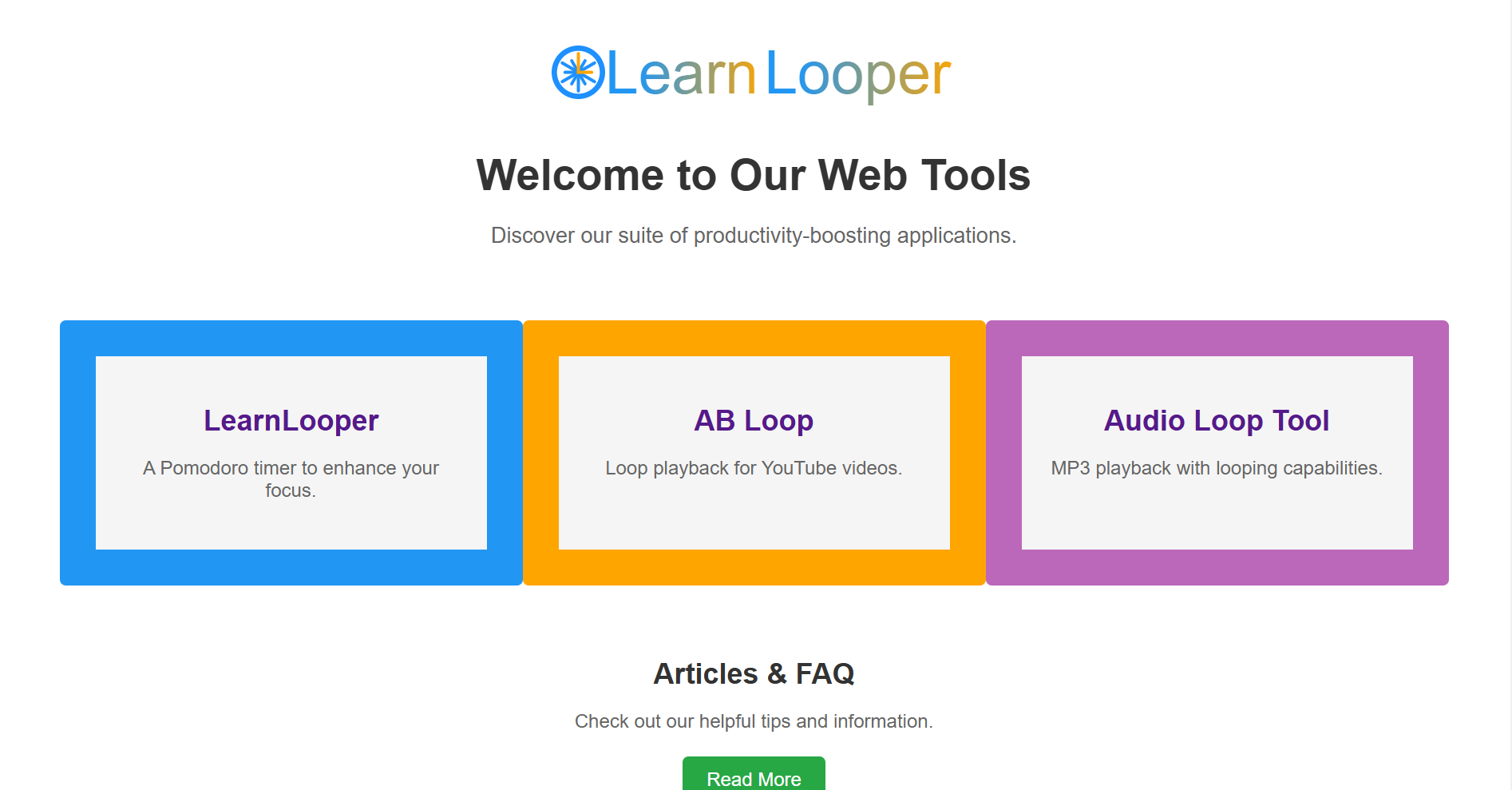 Leer Looper - Een uniek platform gespecialiseerd in "Loop × Learning" media 2